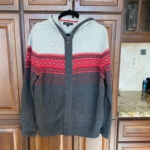 BANANA REPUBLIC Alpine Hooded Zipper Sweater